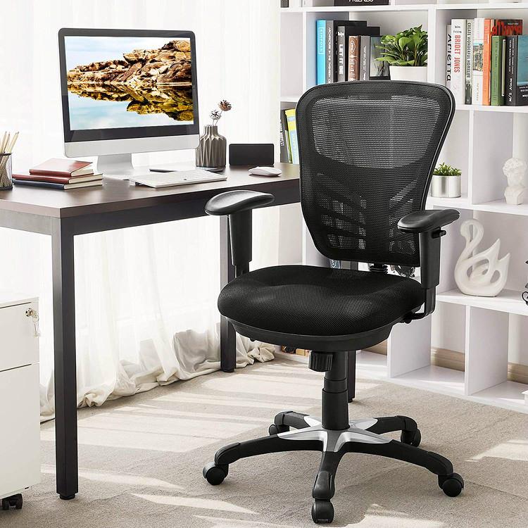 Office chair adjustable arms